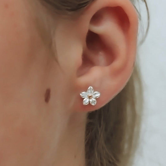 Gemma J Pretty Flower Earrings - Cotswold Jewellery
